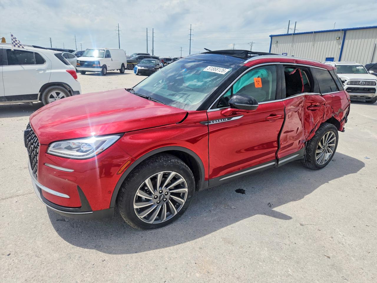 Salvage Lincoln Corsair Image