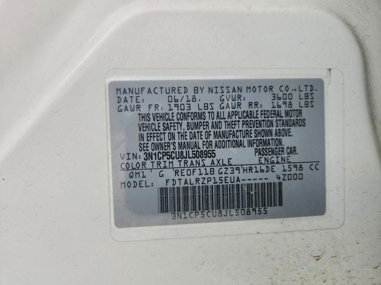 Nissan Kicks S