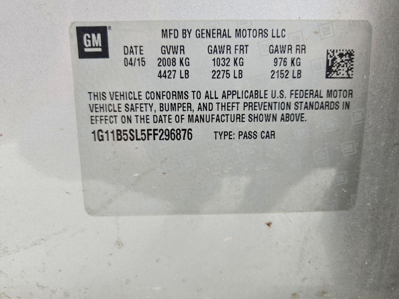 Chevrolet Malibu Ls