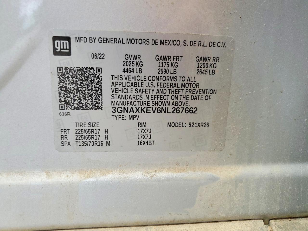 Chevrolet Equinox Lt