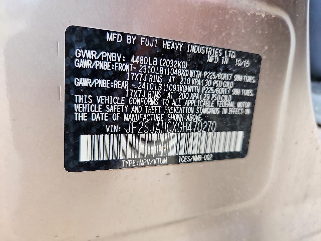 Subaru Forester 2.5i Limited