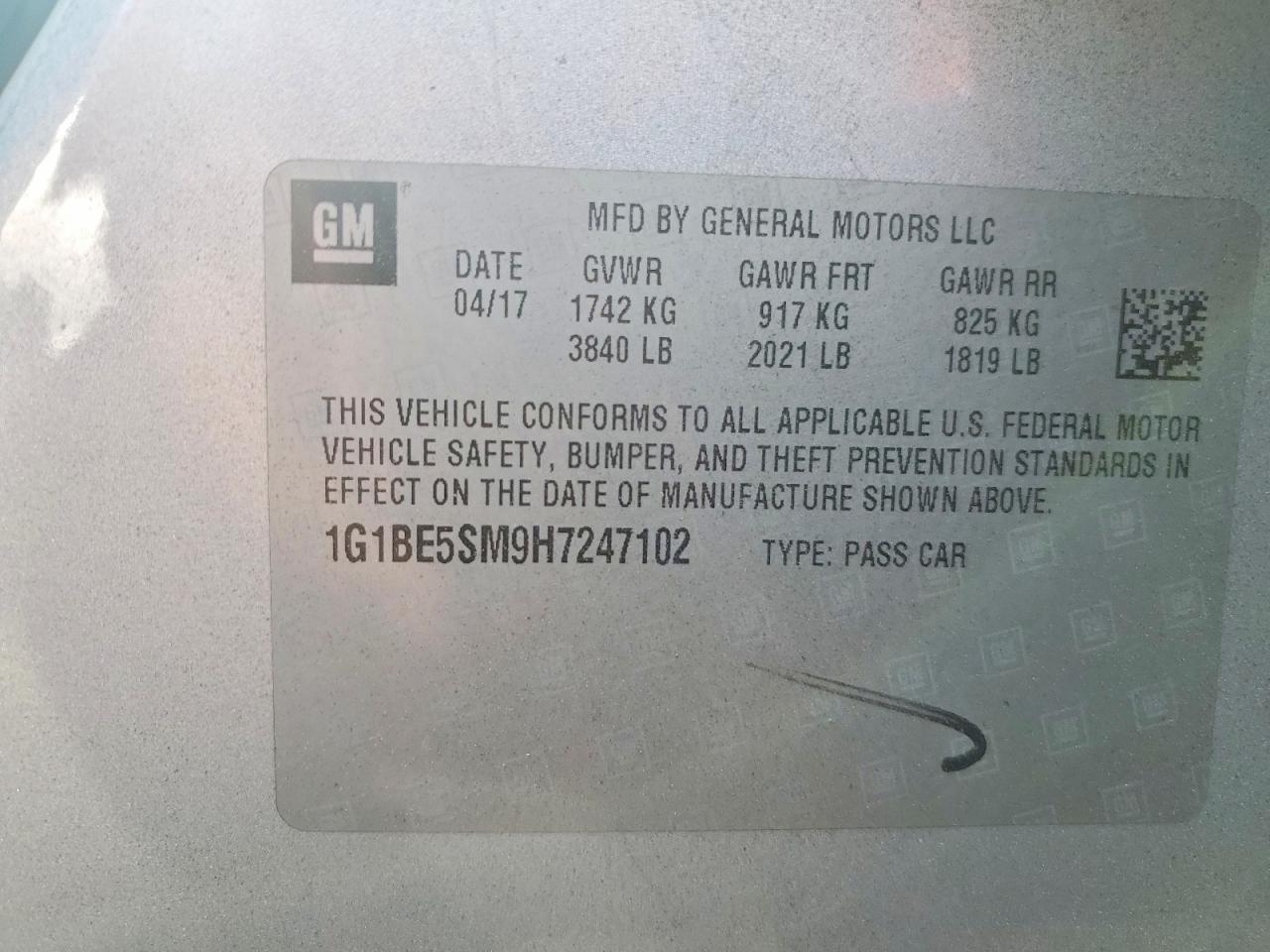 Chevrolet Cruze Lt