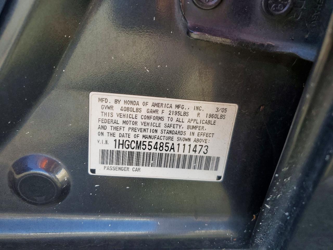 Honda Accord Lx