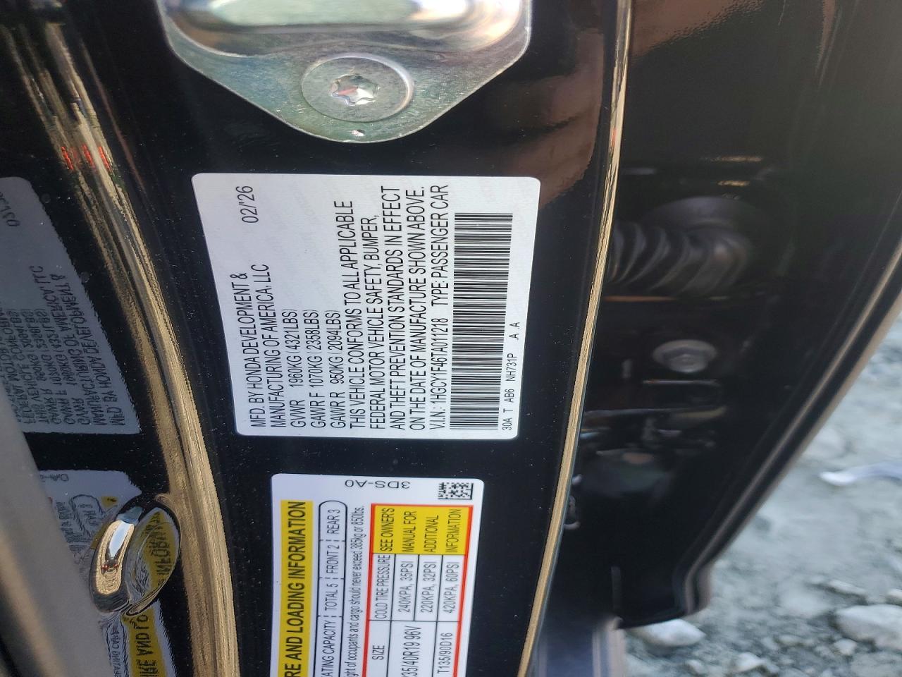 Honda Accord Se