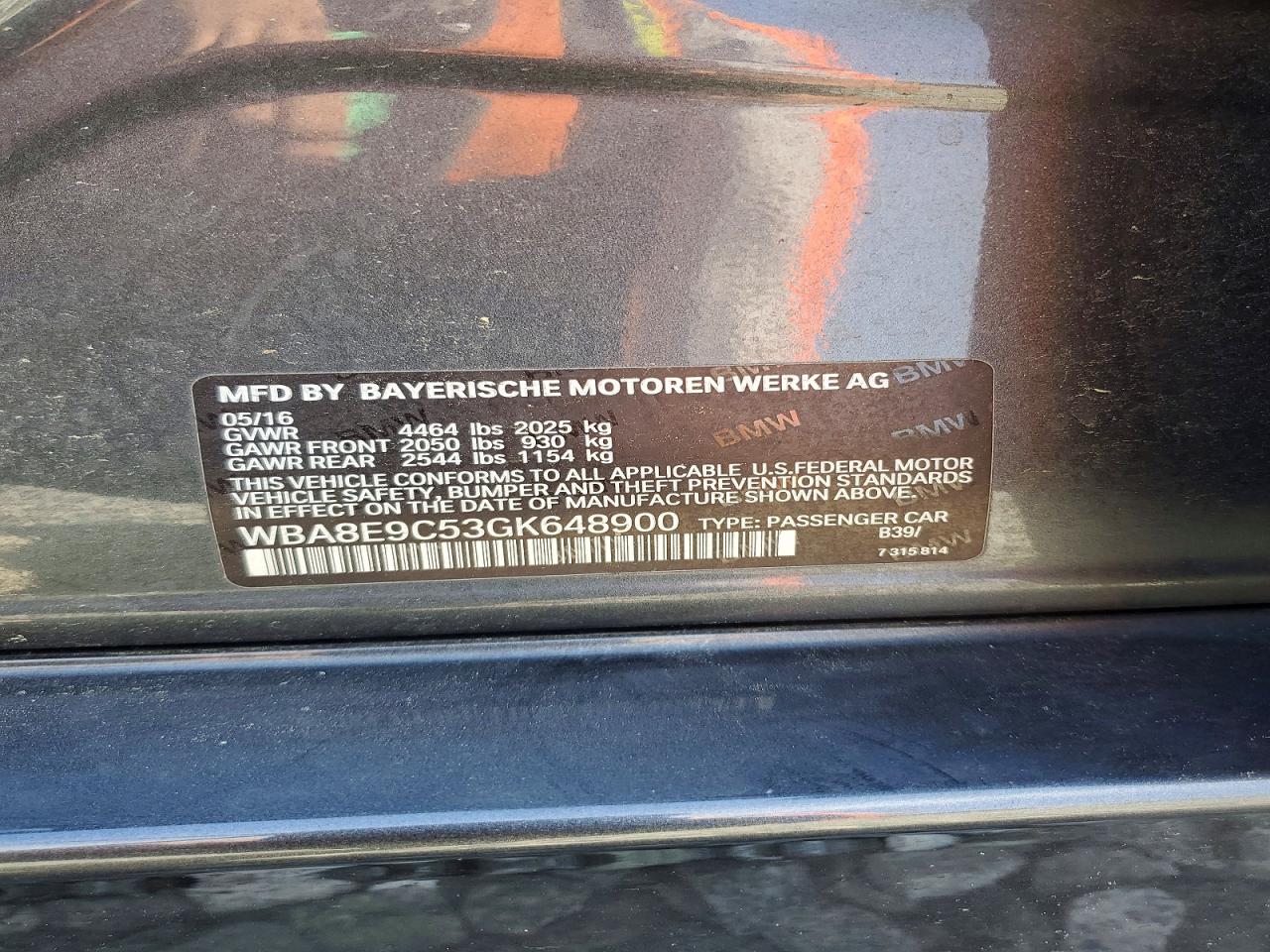 BMW 3 Series I Sulev