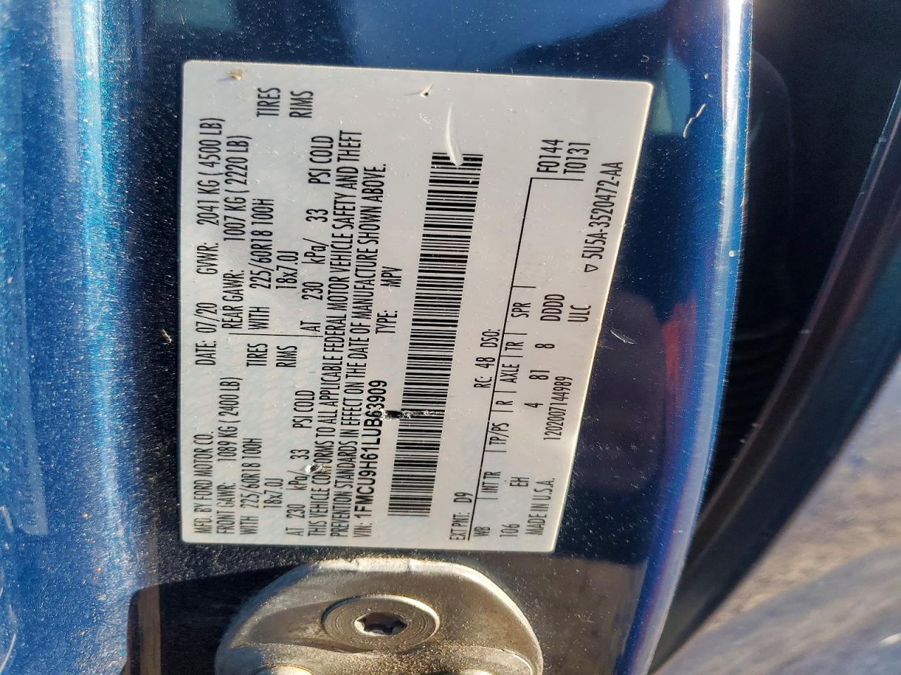 Ford Escape Sel