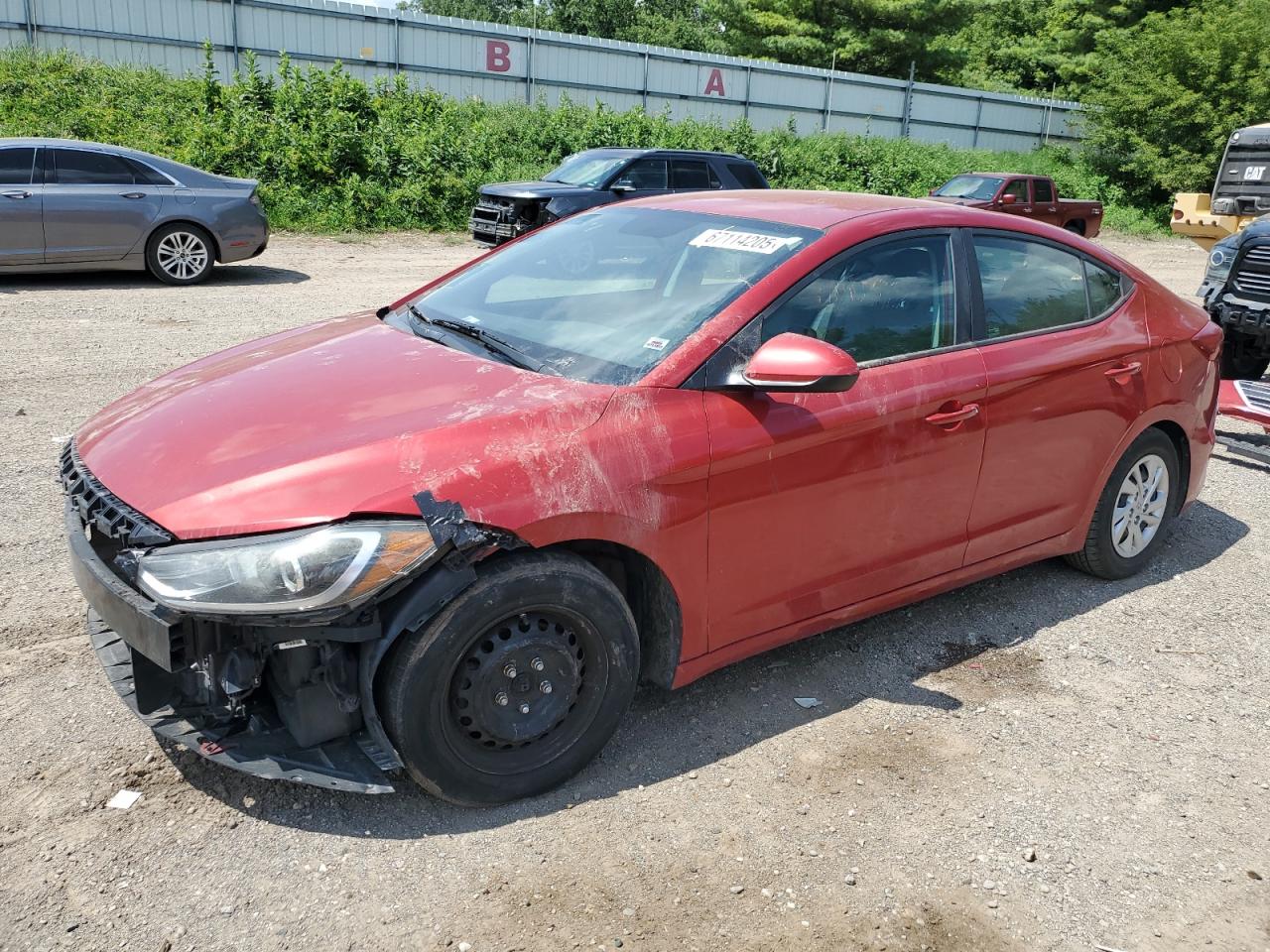 Salvage Hyundai ELANTRA Image