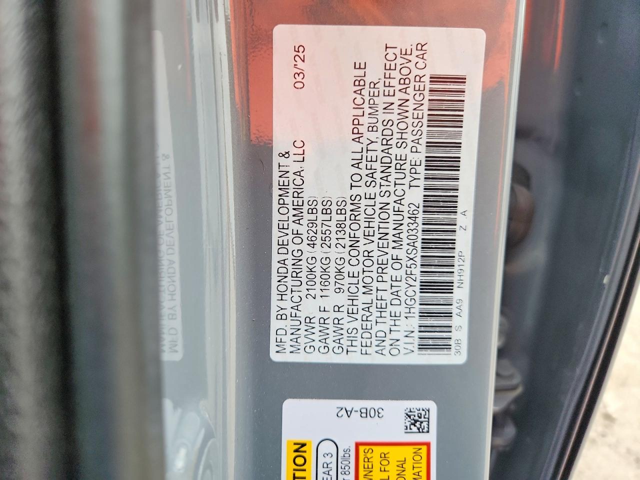 Honda Accord Hybrid Sport