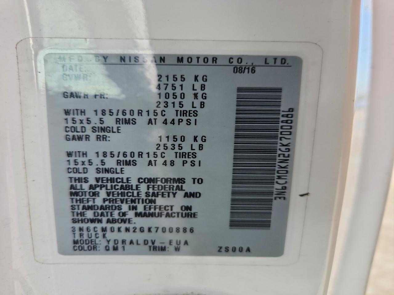 Nissan Nv