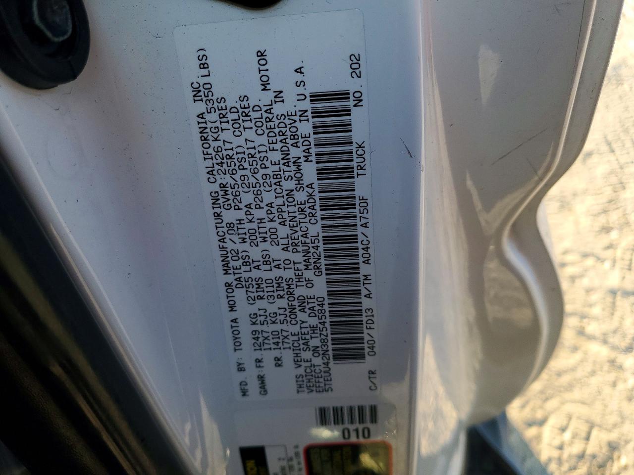 Toyota Tacoma Access Cab