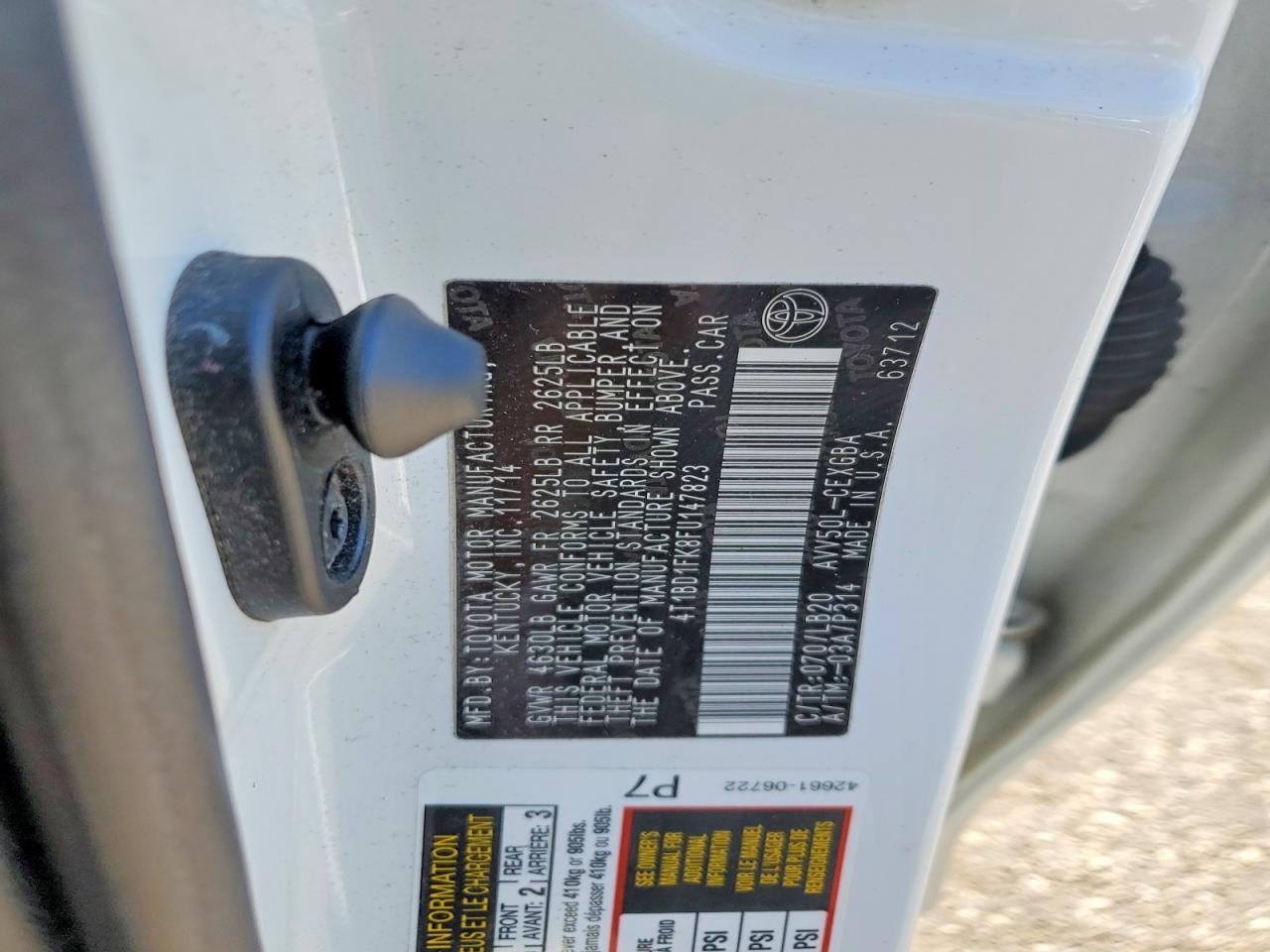 Toyota Camry Xle