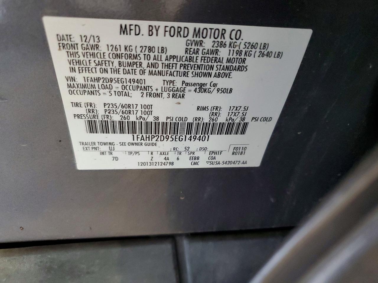 Ford Taurus Se