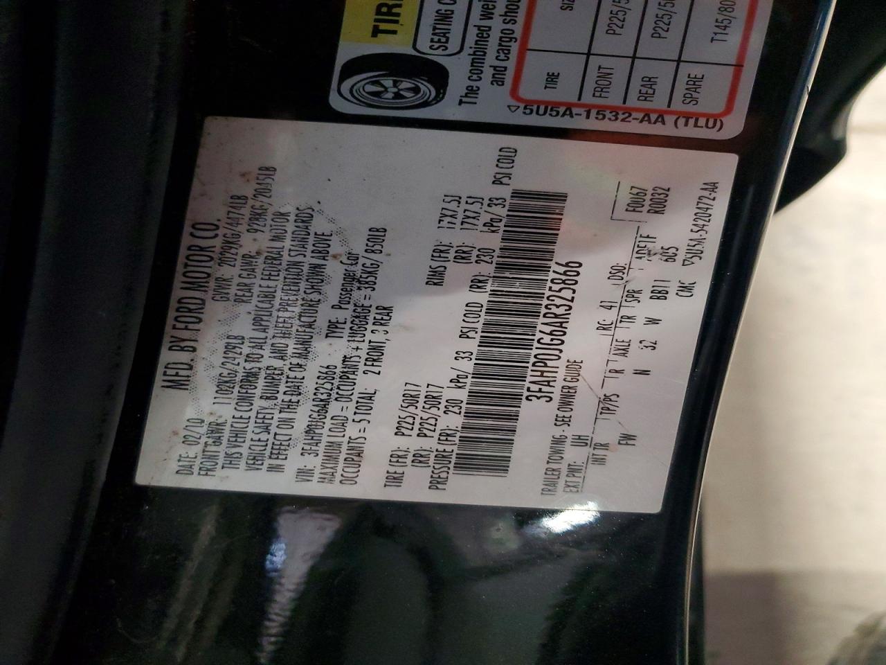 Ford Fusion Sel