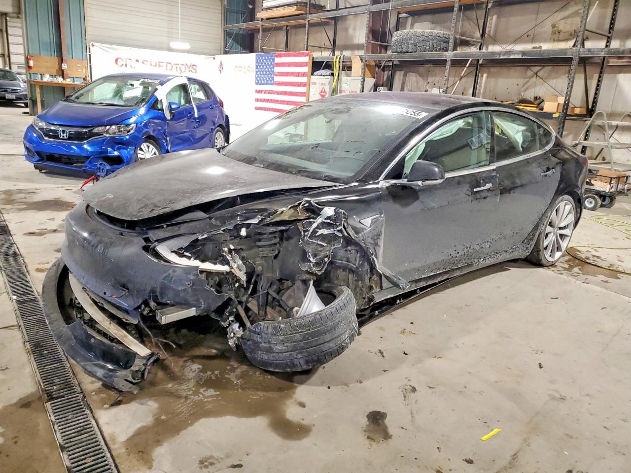 Salvage Tesla Model 3 Image