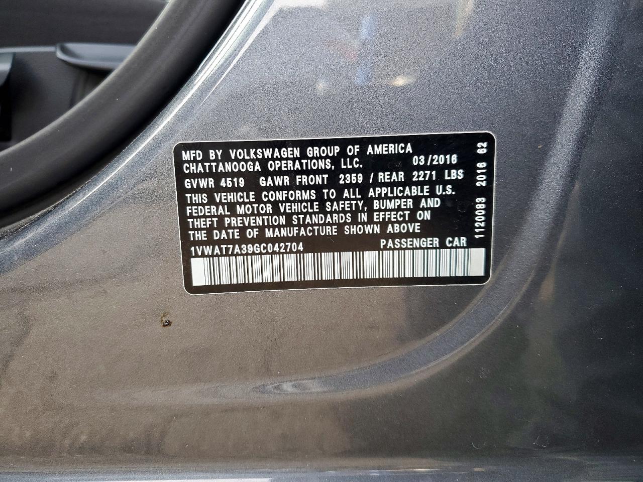 Volkswagen Passat S