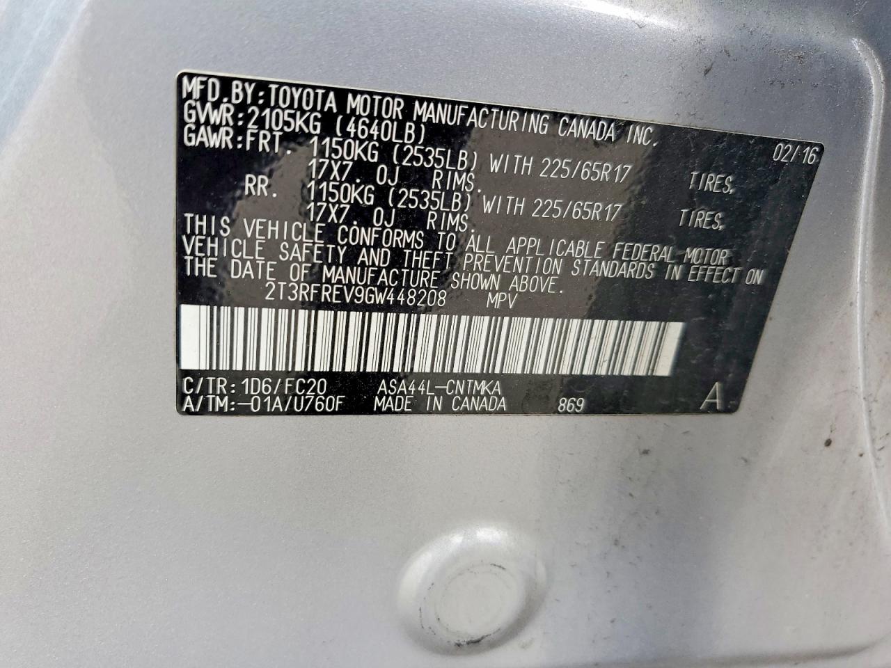 Toyota RAV4 Xle