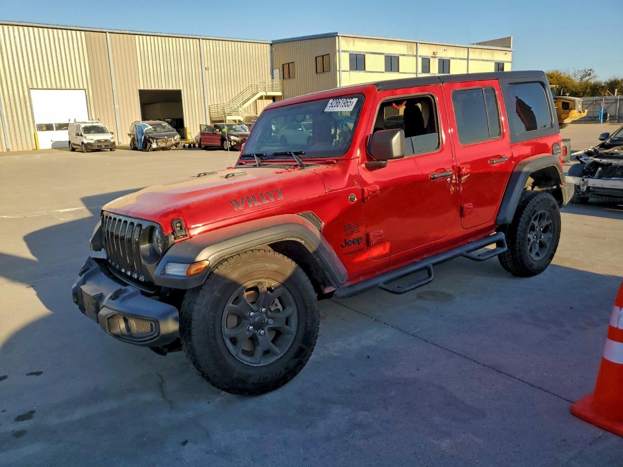 Salvage Jeep Wrangler Image
