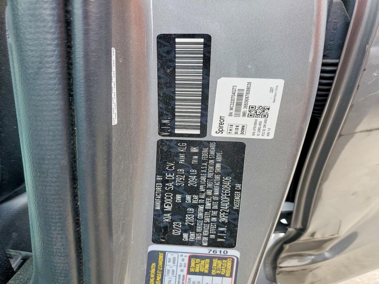 Kia Forte Lxs