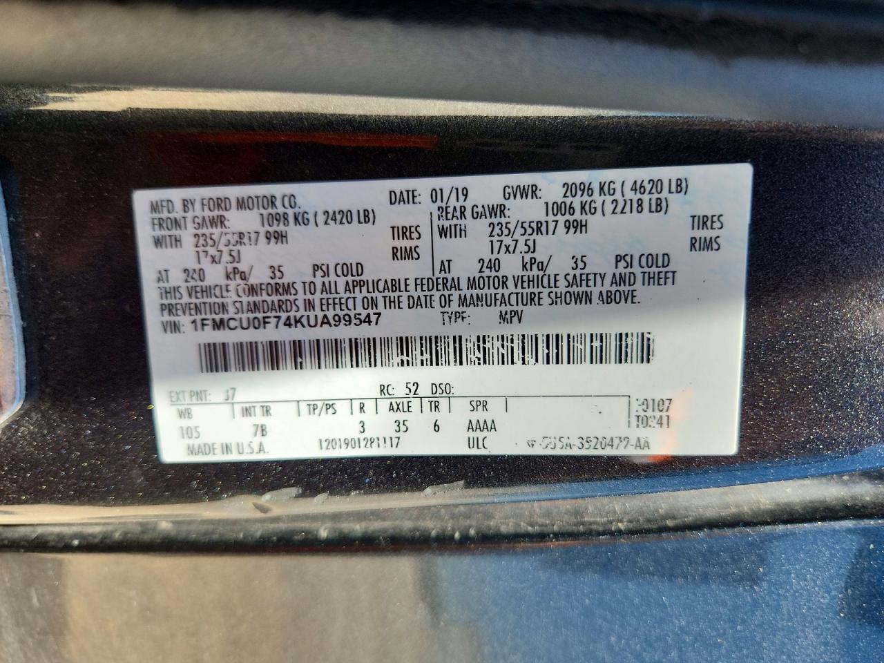 Ford Escape S