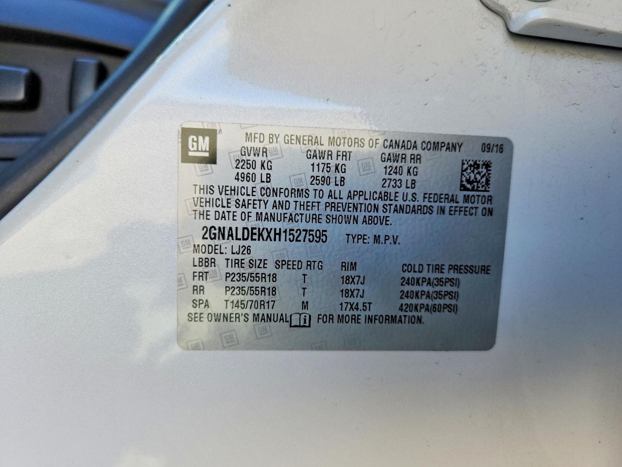 Chevrolet Equinox Premier