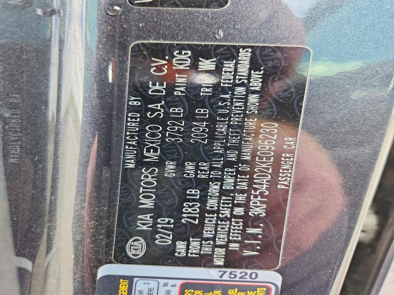 Kia Forte Ex