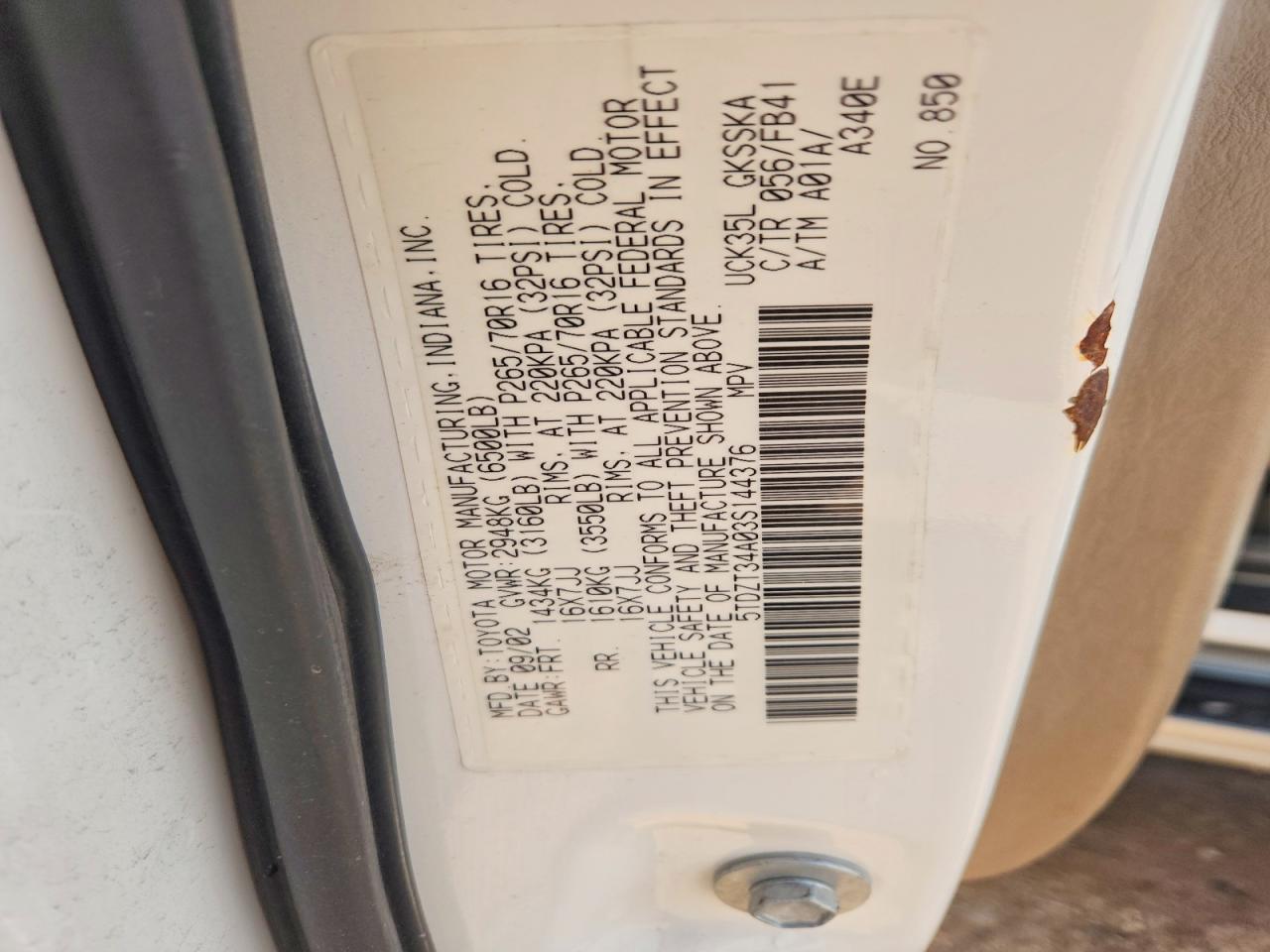 Toyota Sequoia Sr5