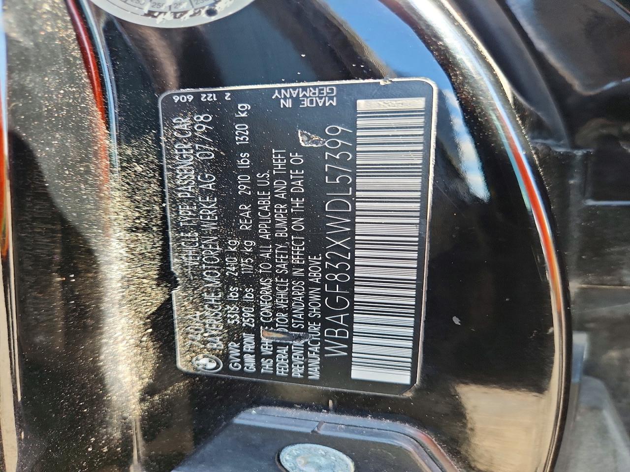 BMW 7 Series I Automatic