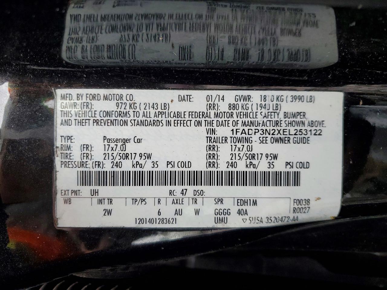 Ford Focus Titanium