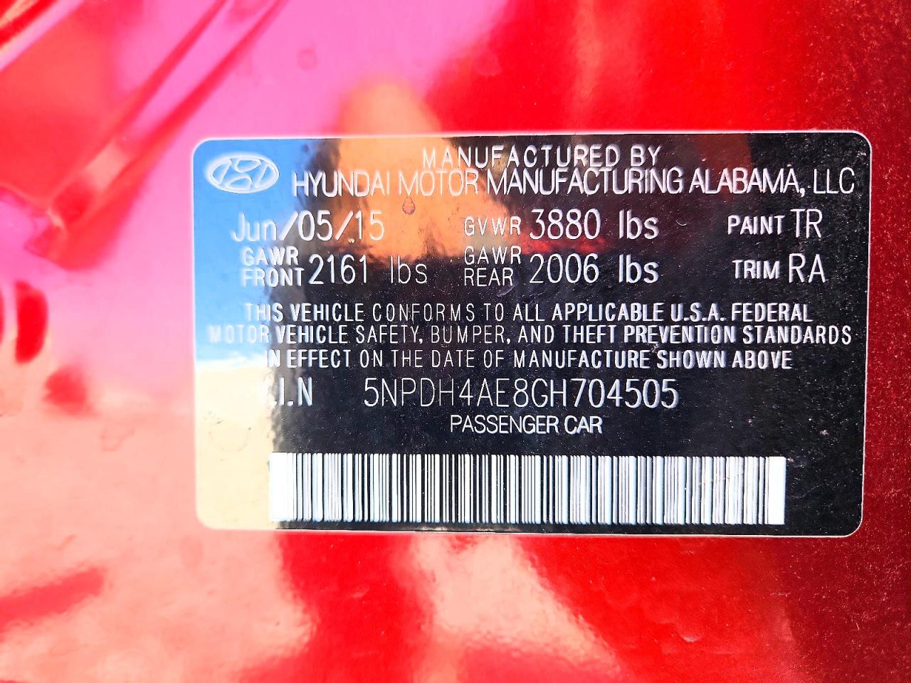 Hyundai ELANTRA Se