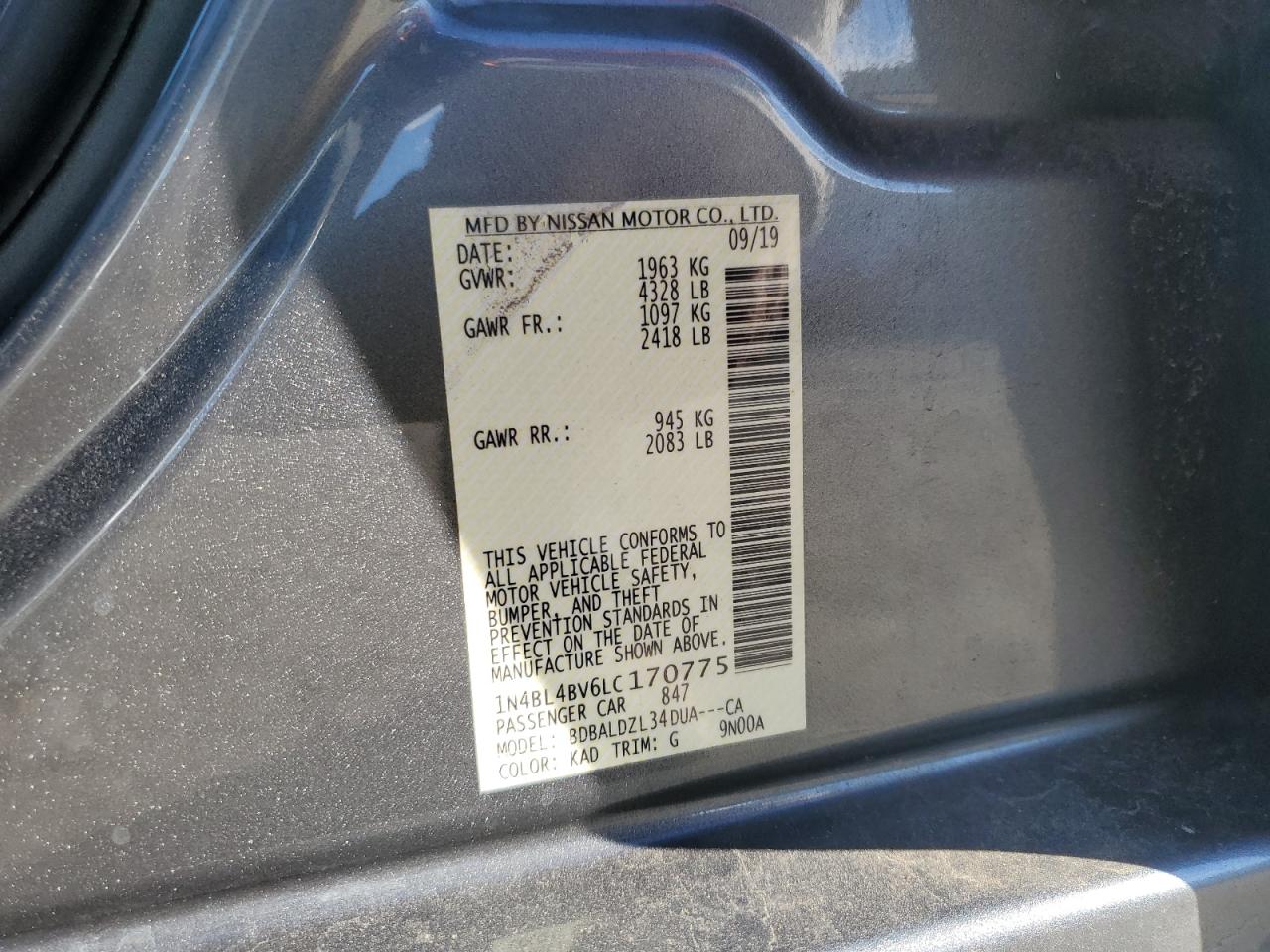Nissan Altima S