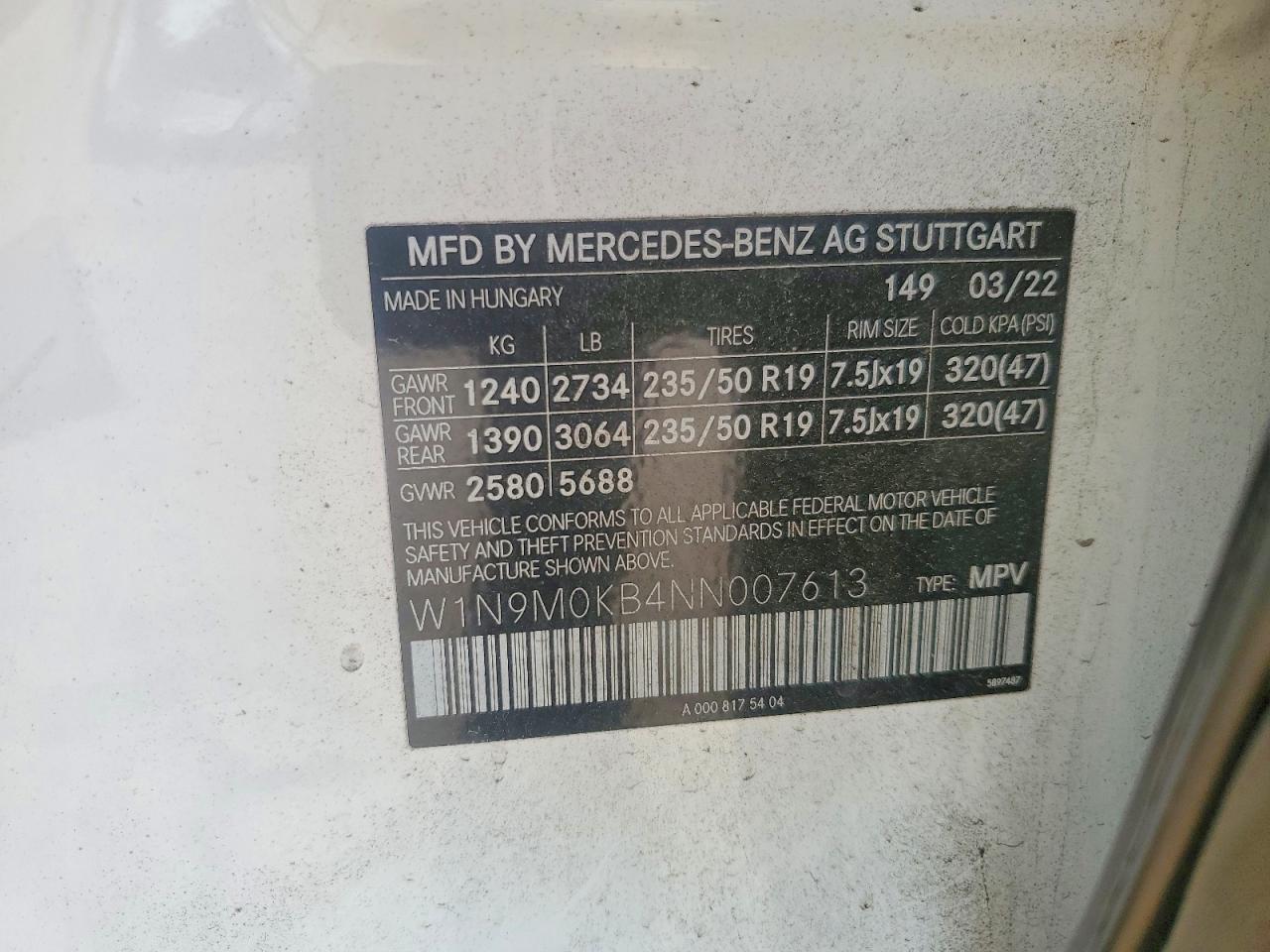 Mercedes-Benz EQB 300 4matic