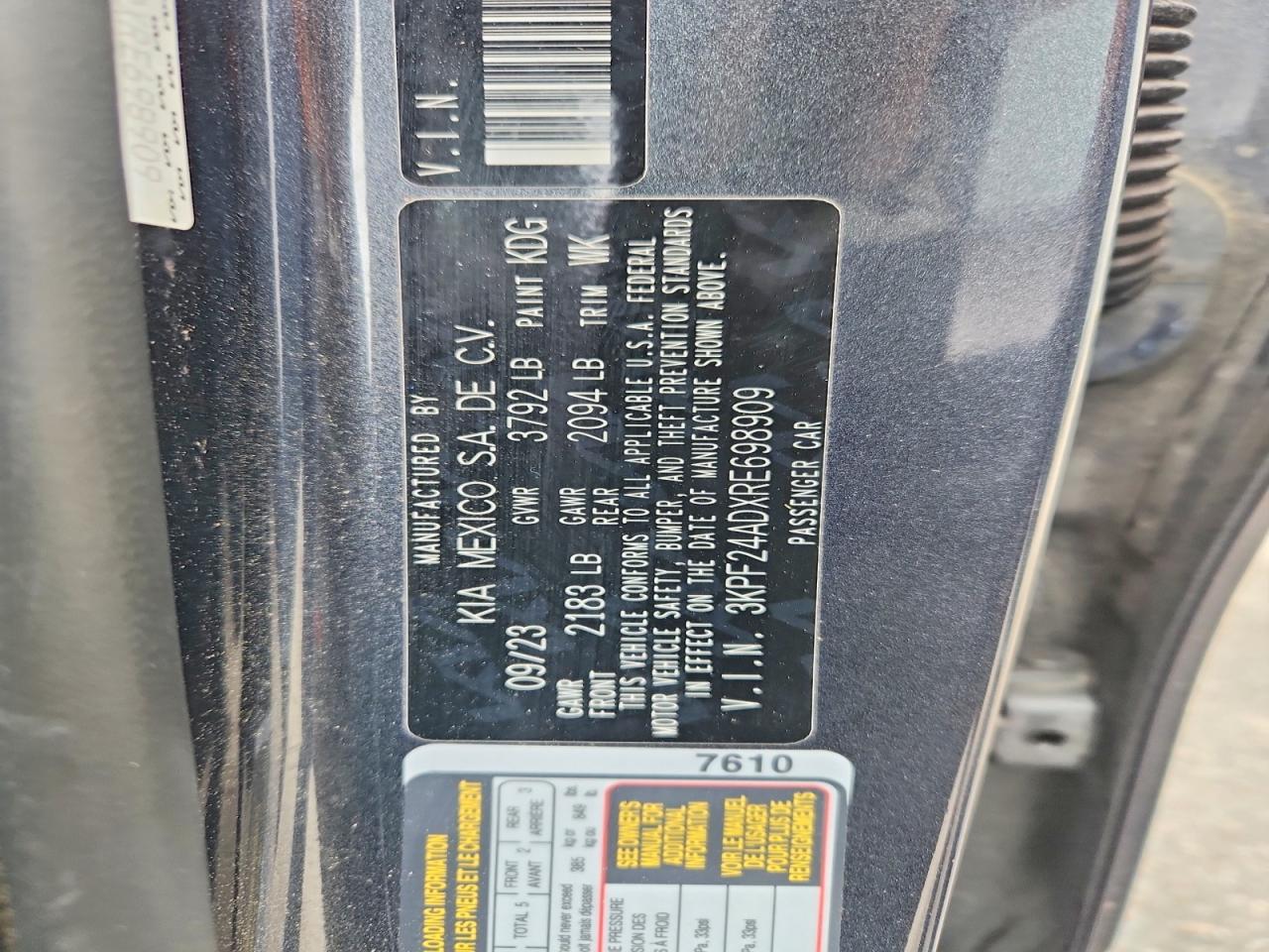 Kia Forte Lxs