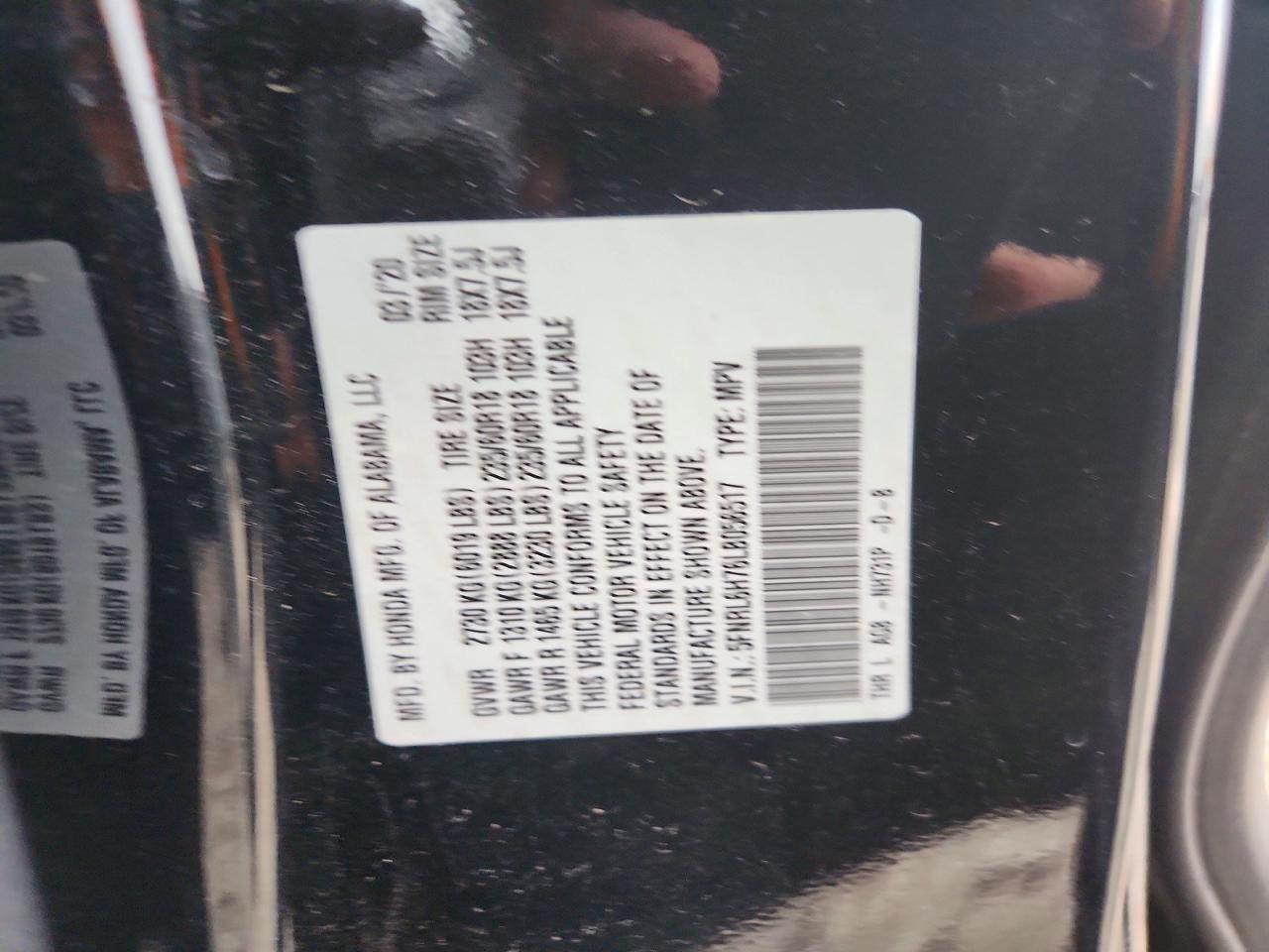 Honda Odyssey Exl