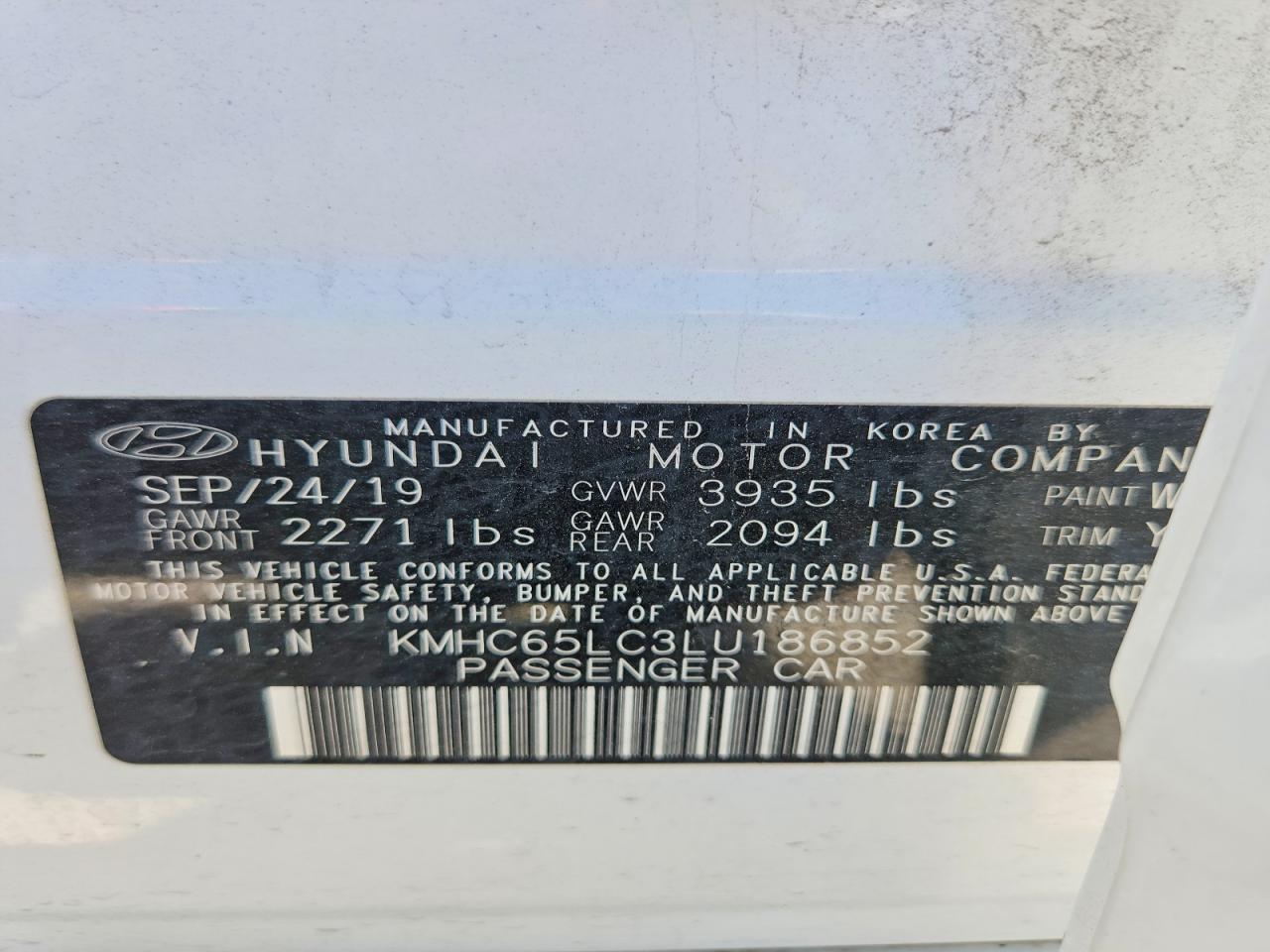 Hyundai Ioniq Blue