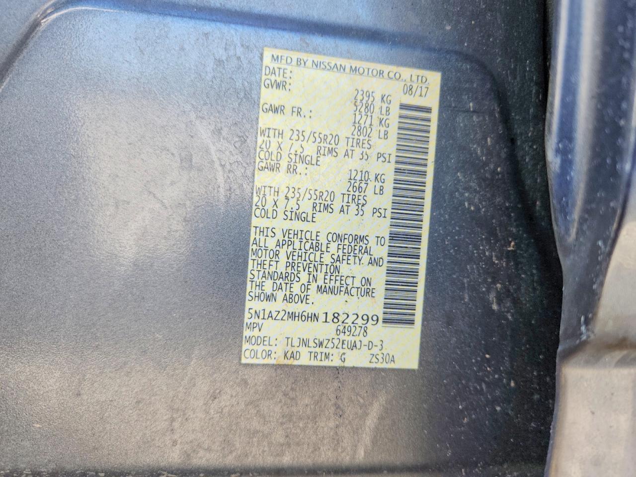 Nissan Murano Platinum