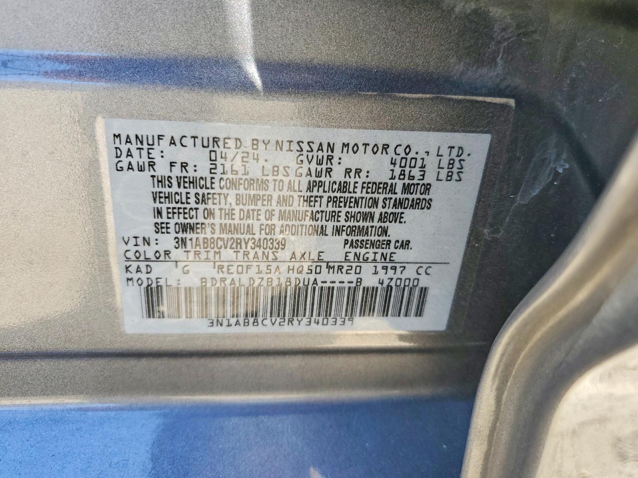 Nissan Sentra Sv