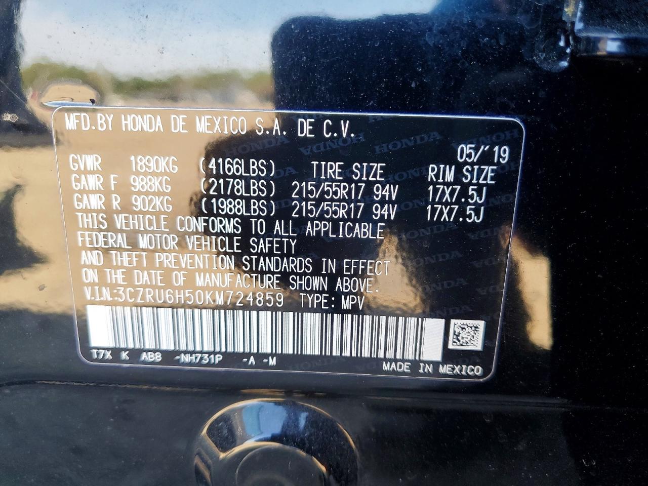Honda HR-V Ex
