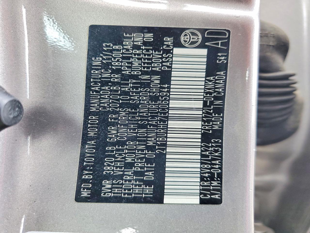 Toyota Corolla Le Premium