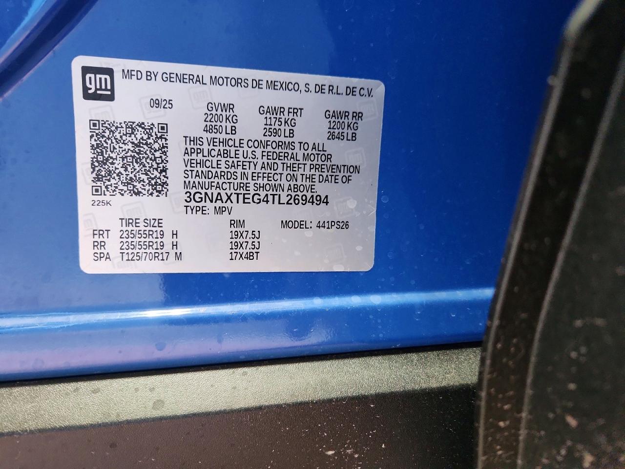 Chevrolet Equinox Rs