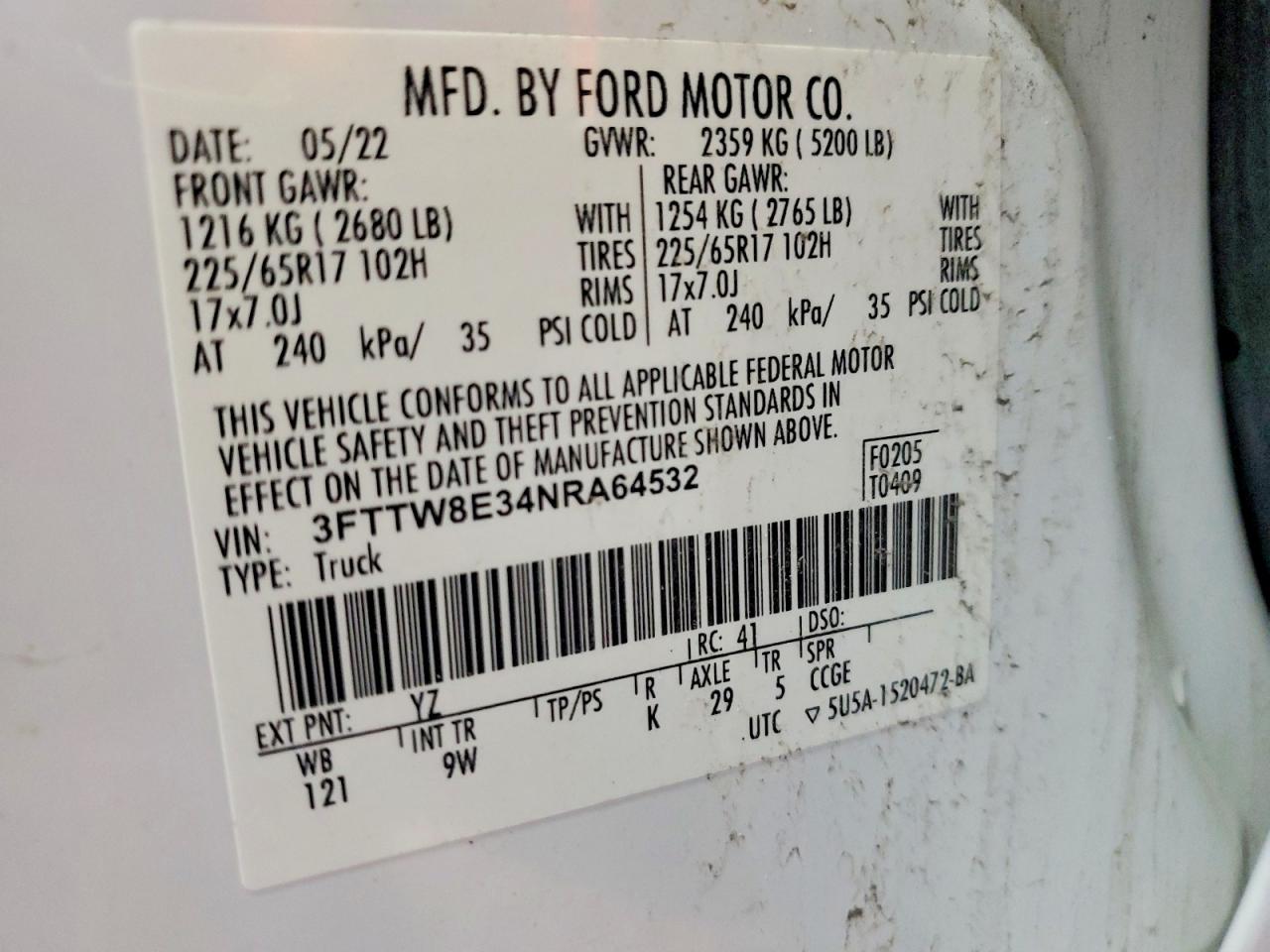 Ford Maverick Xl
