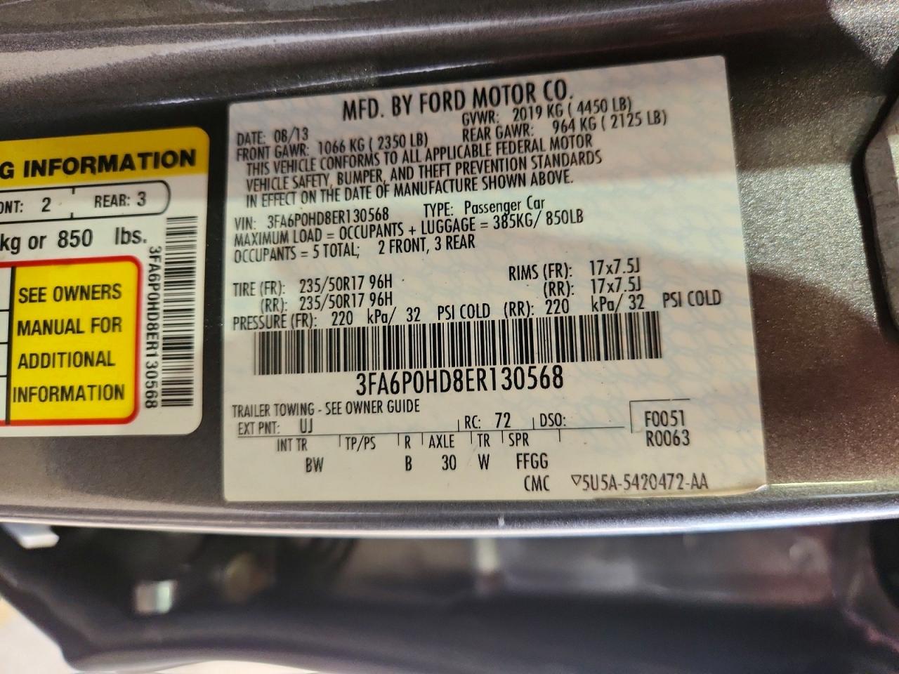 Ford Fusion Se
