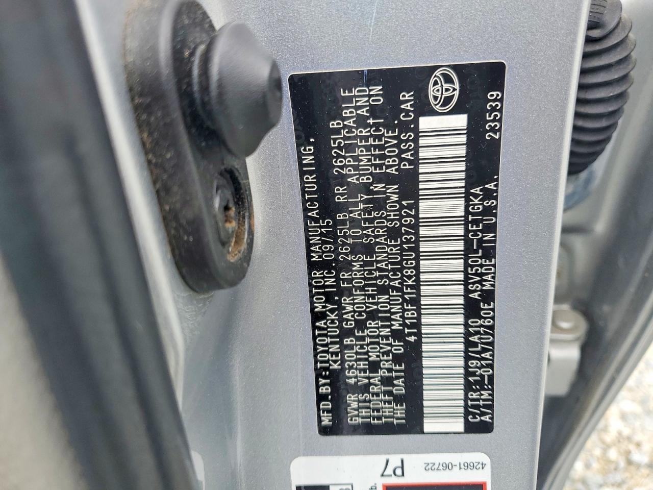Toyota Camry Xle