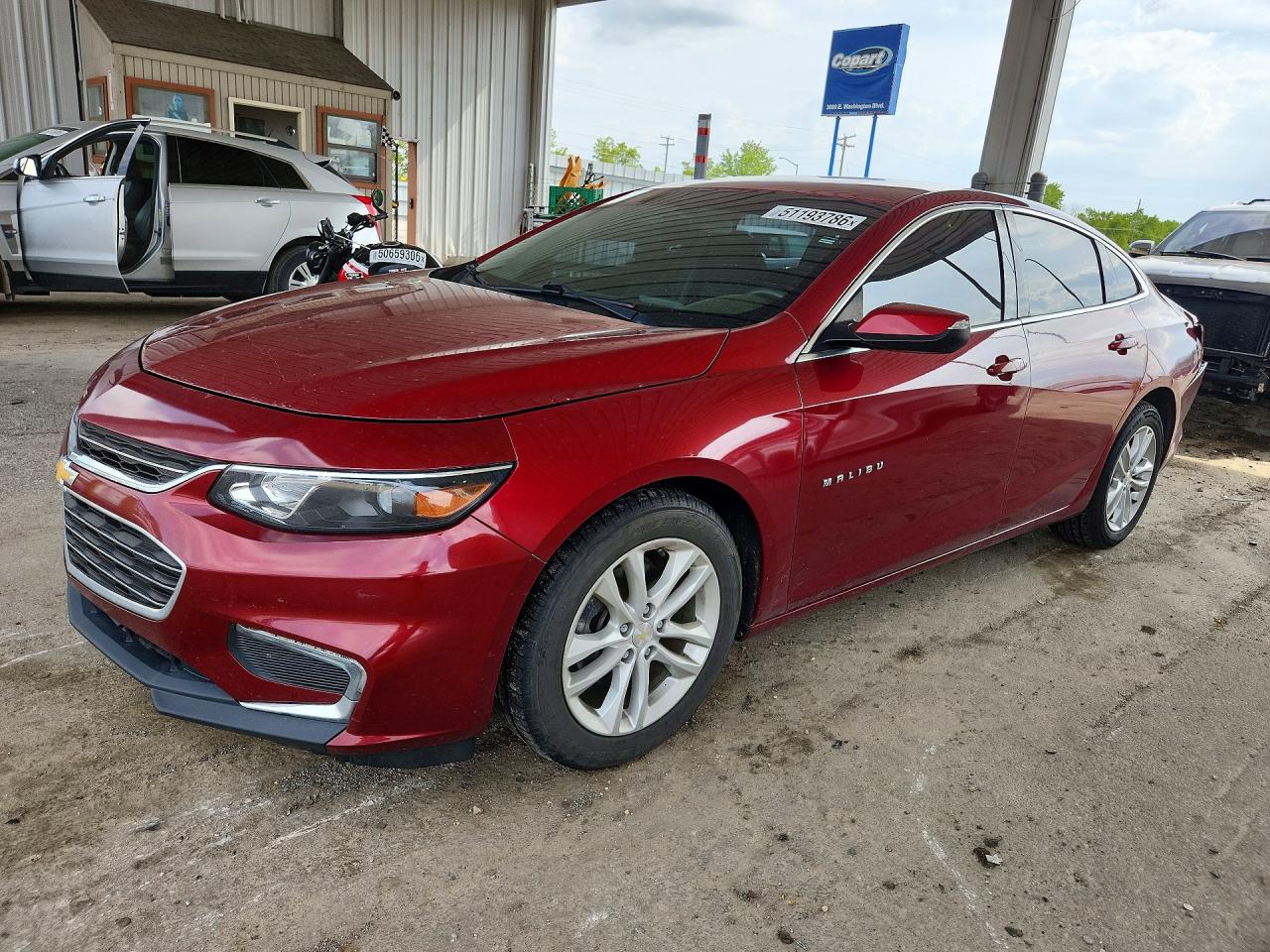 Salvage Chevrolet Malibu Image
