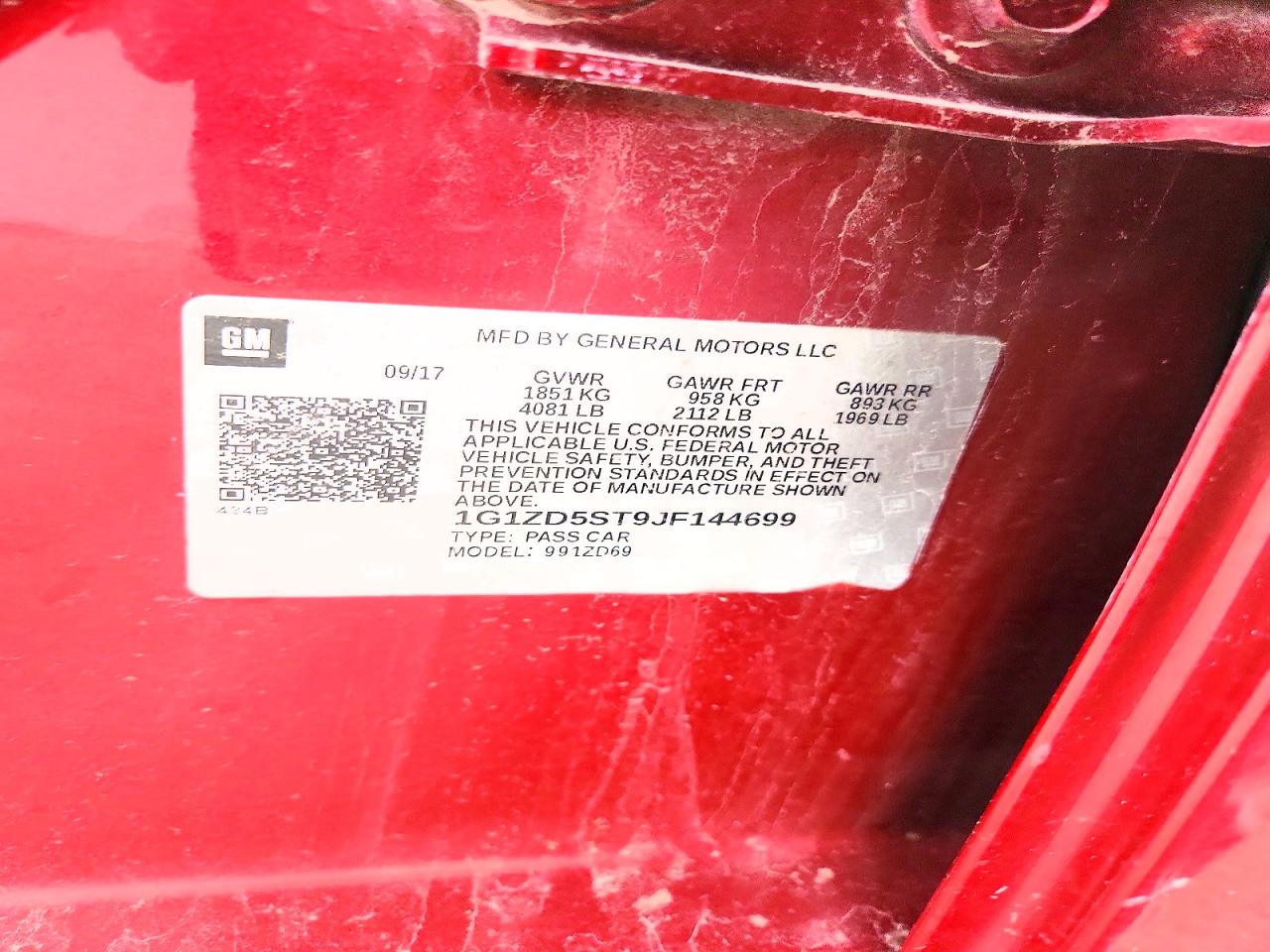 Chevrolet Malibu Lt