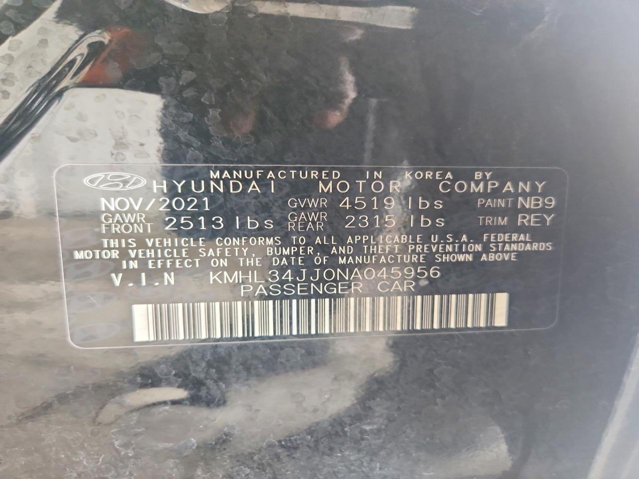Hyundai SONATA Sel