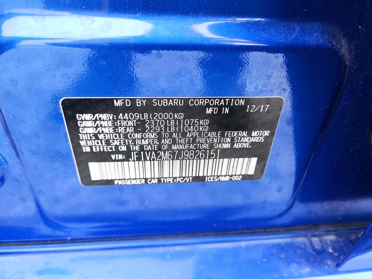 Subaru WRX Sti