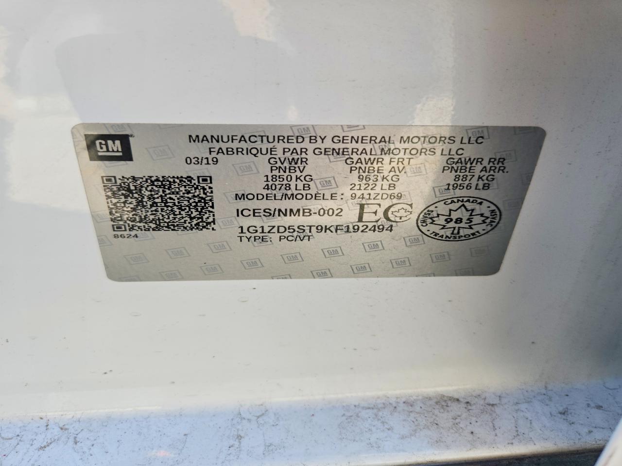 Chevrolet Malibu Lt