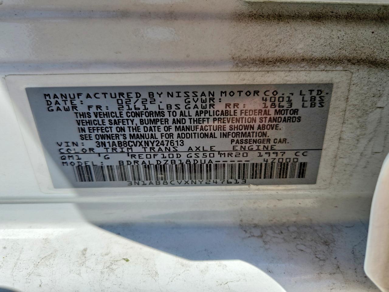 Nissan Sentra Sv