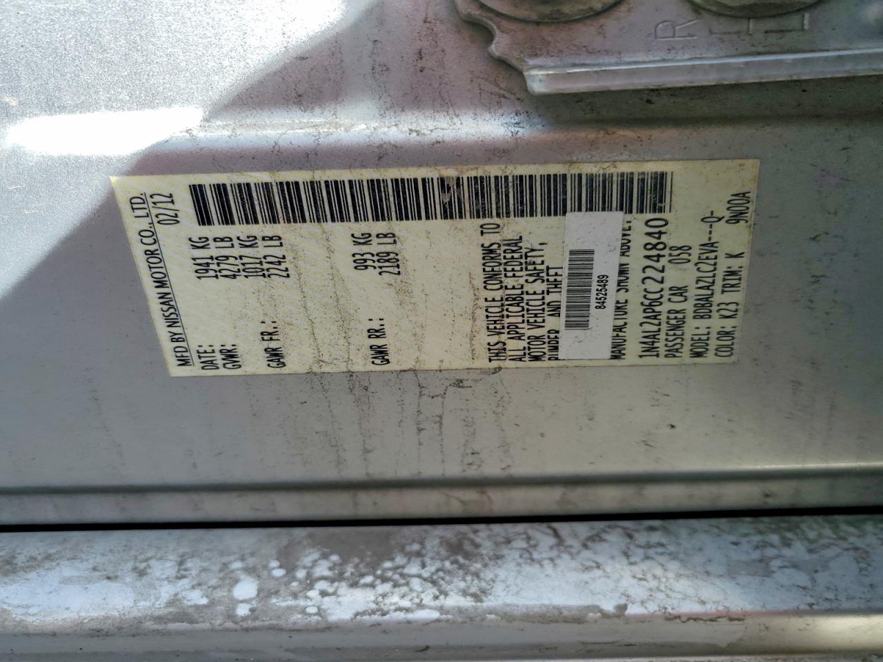 Nissan Altima Base