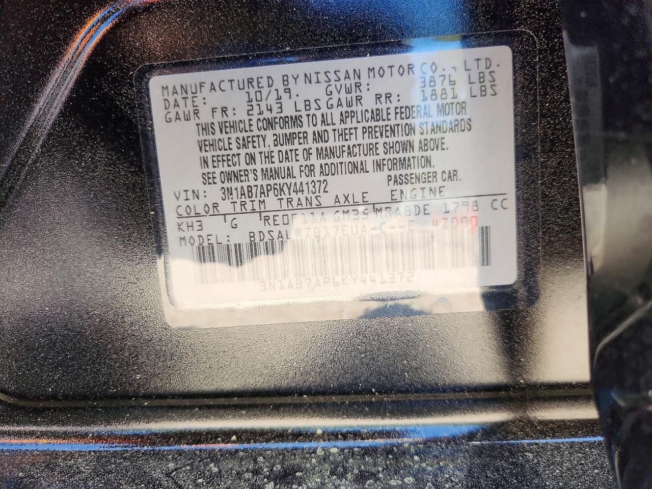 Nissan Sentra Sr